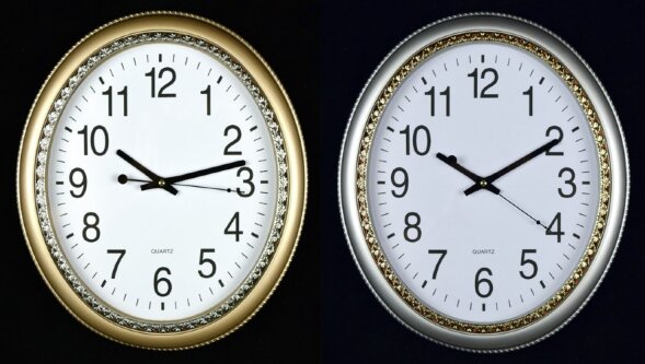 WS-7130 (в кор.10шт.) - Часы настенные овальные, 2 [01087450]