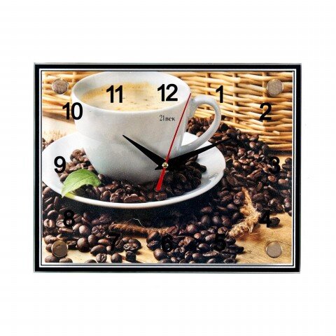 2026-529 (в кор.10шт.) - Часы настенные&amp;quot;Чашечка ко [01073838]