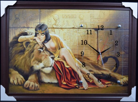 50х70 A-42 - Часы-картины настенные в багете Успех [01074643]