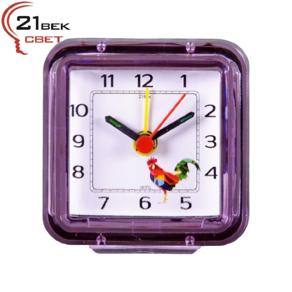 В2-006 (в кор.120шт.) - Будильник кварц.розовый.&amp;quot;Ф [01085883]