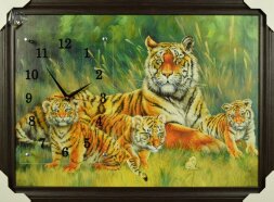 50х70 A-88 - Часы-картины настенные в багете Успех [01086033]