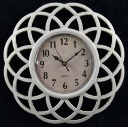 2853-C-XYM Кремовые (в кор.30шт.) - Часы настенные [01076640]