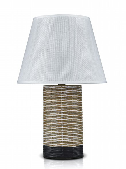 В-HS8203 brown+white shade, размер: 250*250*390мм [01103960]