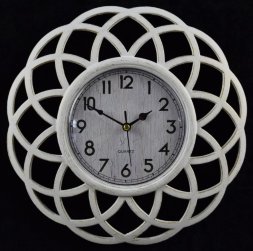2853-W-XYM Белые (в кор.30шт.) - Часы настенные, р [01076639]