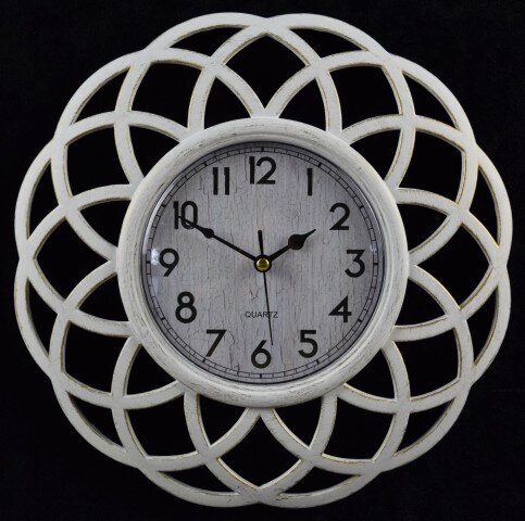 2853-W-XYM Белые (в кор.30шт.) - Часы настенные, р [01076639]