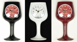 МС176 MIX (в кор.6шт.) - Часы настенные &amp;quot;Бокал&amp;quot;, 3 [01086924]