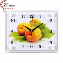 2026-664 (в кор.10шт.) - Часы настенные&amp;quot;Абрикосы&amp;quot; [01081889]