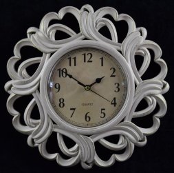 2854-C-XYM Кремовые (в кор.30шт.) - Часы настенные [01076615]