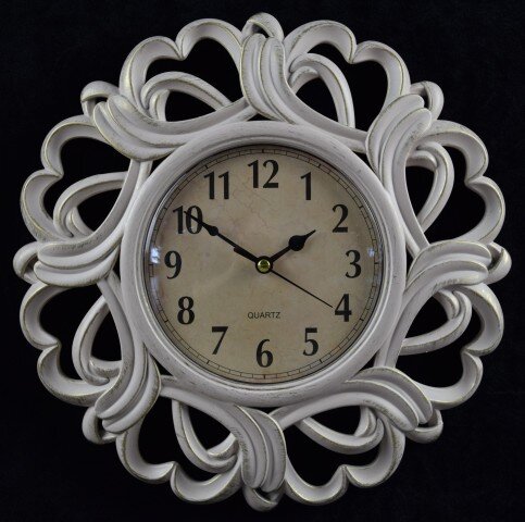 2854-C-XYM Кремовые (в кор.30шт.) - Часы настенные [01076615]