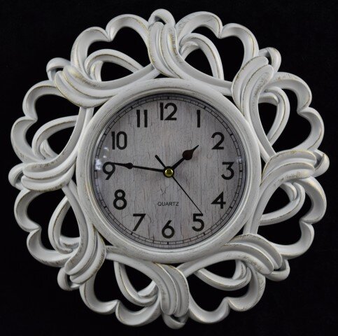 2854-W-XYM Белые (в кор.30шт.) - Часы настенные, р [01076616]