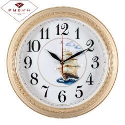 2950-101 (в уп.10шт.) - Часы настенные круг., корп [01085253]