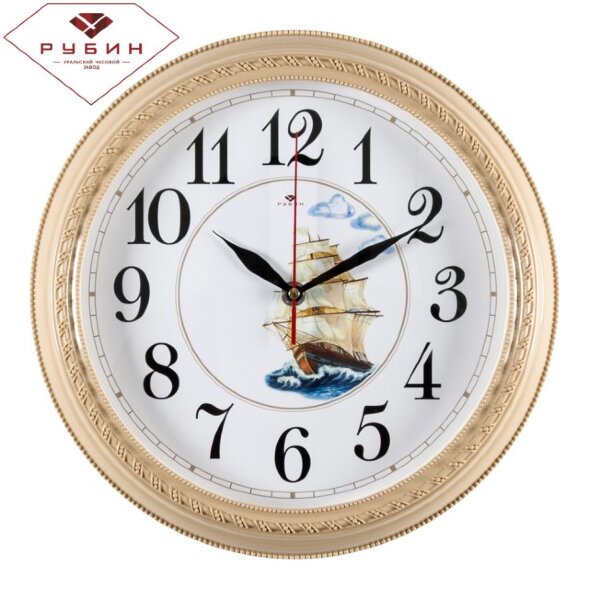 2950-101 (в уп.10шт.) - Часы настенные круг., корп [01085253]