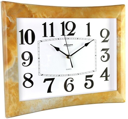525AF РМ MIRRON (в кор.10шт.) - Часы настенные, кв [01085896]