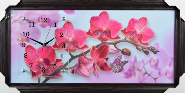 33х70 F-272G - Часы-картины настенные в багете Усп [01082269]