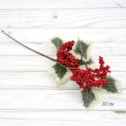 680519 (в уп.600шт.) - Ветка искусственная 30см. / [01098336]