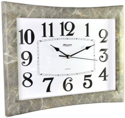 525AF СМ MIRRON (в кор.10шт.) - Часы настенные, кв [01085895]