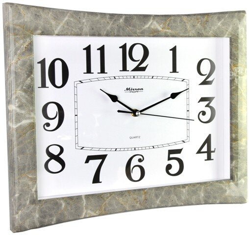 525AF СМ MIRRON (в кор.10шт.) - Часы настенные, кв [01085895]