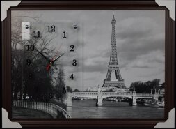 50х70 F-84 - Часы-картины настенные в багете Успех [01074658]