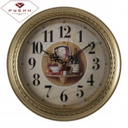 2950-104 (в уп.10шт.) - Часы настенные круг., корп [01083497]