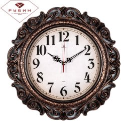 4126-001 (в кор.5шт.) - Часы настенные круг ажурны [01088050]
