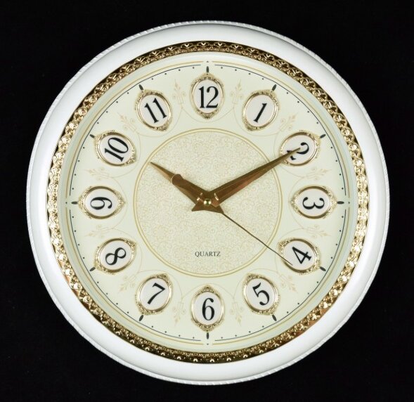 WS-7338 (в кор.10шт.) - Часы настенные круглые, ра [01087401]