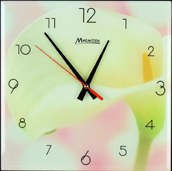 11386 (4) - Часы настенные,стеклянные, 30*30 см, &amp;quot; [01064612]