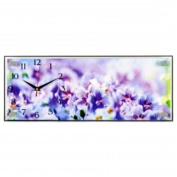 5020-935 (в кор.5шт.) - Часы настенные&amp;quot;Фиалки&amp;quot;21 В [01073893]