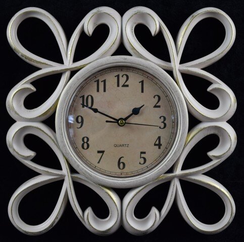 2868-C-XYM Кремовые (в кор.30шт.) - Часы настенные [01076628]