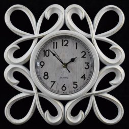 2868-W-XYM Белые (в кор.30шт.) - Часы настенные, р [01076627]