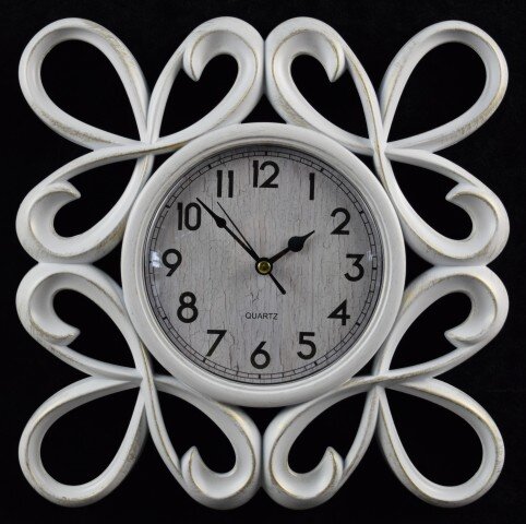 2868-W-XYM Белые (в кор.30шт.) - Часы настенные, р [01076627]