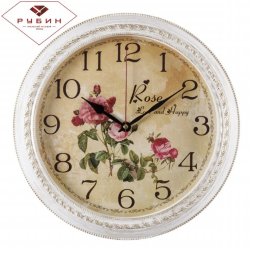 2950-109 (в уп.10шт.) - Часы настенные круг., корп [01083501]