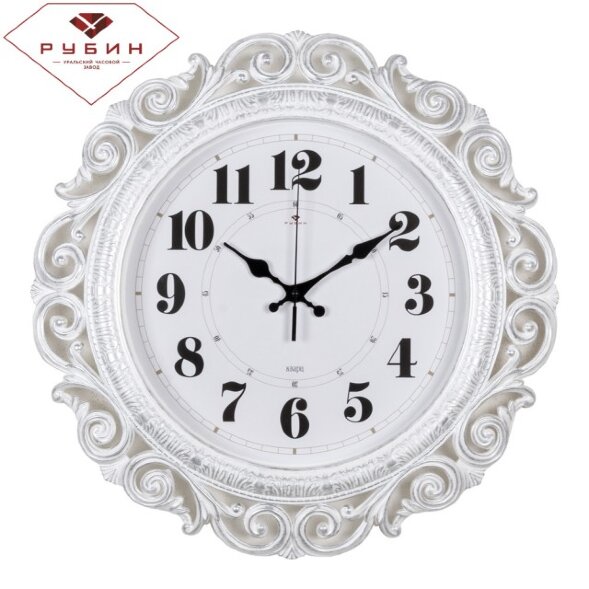 4126-004 (в кор.5шт.) - Часы настенные круг ажурны [01088053]