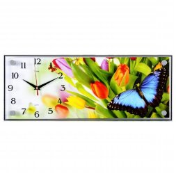 5020-937 (в кор.5шт.) - Часы настенные&amp;quot;Тюльпаны и [01072081]