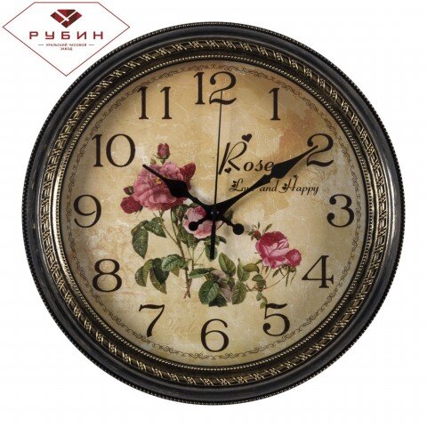 2950-110 (в уп.10шт.) - Часы настенные круг., корп [01083502]