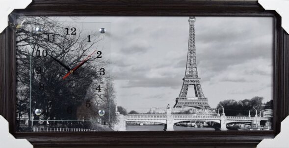 33х70 F-84 - Часы-картины настенные в багете Успех [01083302]