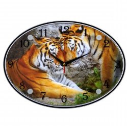 2434-1042 (в кор.5шт.) - Часы настенные овальн.&amp;quot;Вл [01072296]
