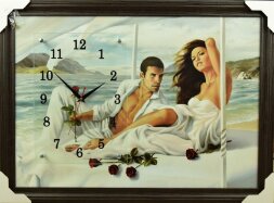 50х70 Si-226 - Часы-картины настенные в багете Усп [01087249]