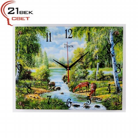 3545-174 (в кор.5шт.) - Часы настенные&amp;quot;Косули на в [01078290]