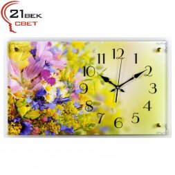 6036-120 (в уп.6шт.) - Часы настенные &amp;quot;Полевые цве [01080078]