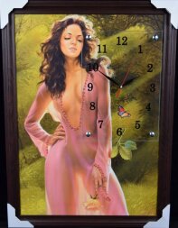 50х70 Si-35 - Часы-картины настенные в багете Успе [01077202]