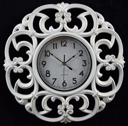 2878-2A-XYM Белые (в кор.10шт.) - Часы настенные, [01076656]