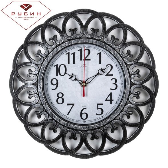 3016-005 (в уп.10шт.) - Часы настенные круг., корп [01088029]