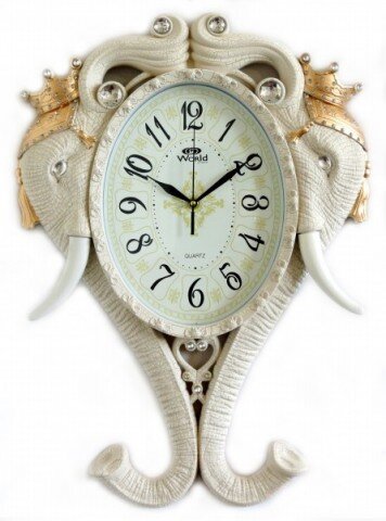 2968C W (в уп.10шт.) - Часы настенные WORLD, кварц [01083731]