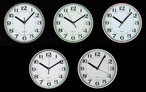 WS-7429 (в кор.40шт.) - Часы настенные круглые, 5 [01087456]