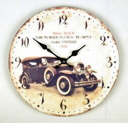 52012 (12) - Часы ARIVA-3224 мдф, бумажный принт, [01063985]