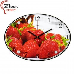 2434-541 (в кор.5шт.) - Часы настенные овальн.&amp;quot;Клу [01078164]