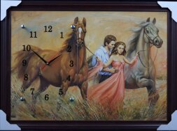 50х70 Si-401 - Часы-картины настенные в багете Усп [01075494]