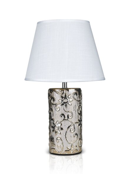 К-AN206F-8&amp;quot; Bronze+White shade H39см (24) светильн [01083126]