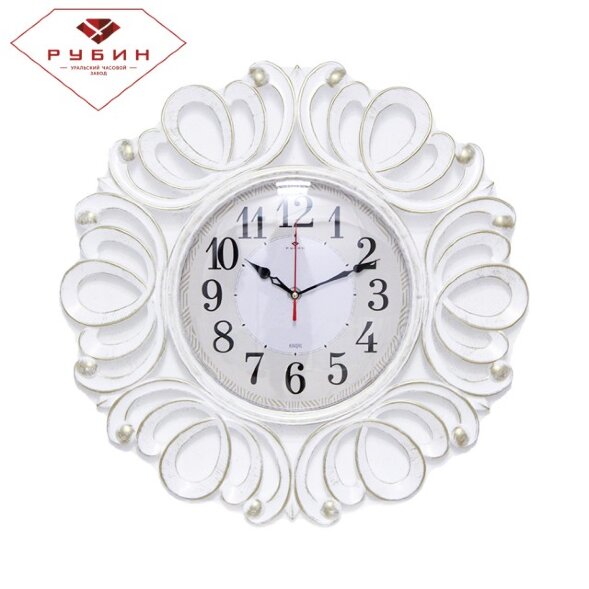 4522-001 (в кор.12шт.) - Часы настенные круг ажурн [01088055]