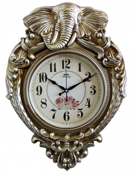 2968R BR (в уп.10шт.) - Часы настенные WORLD, квар [01085545]